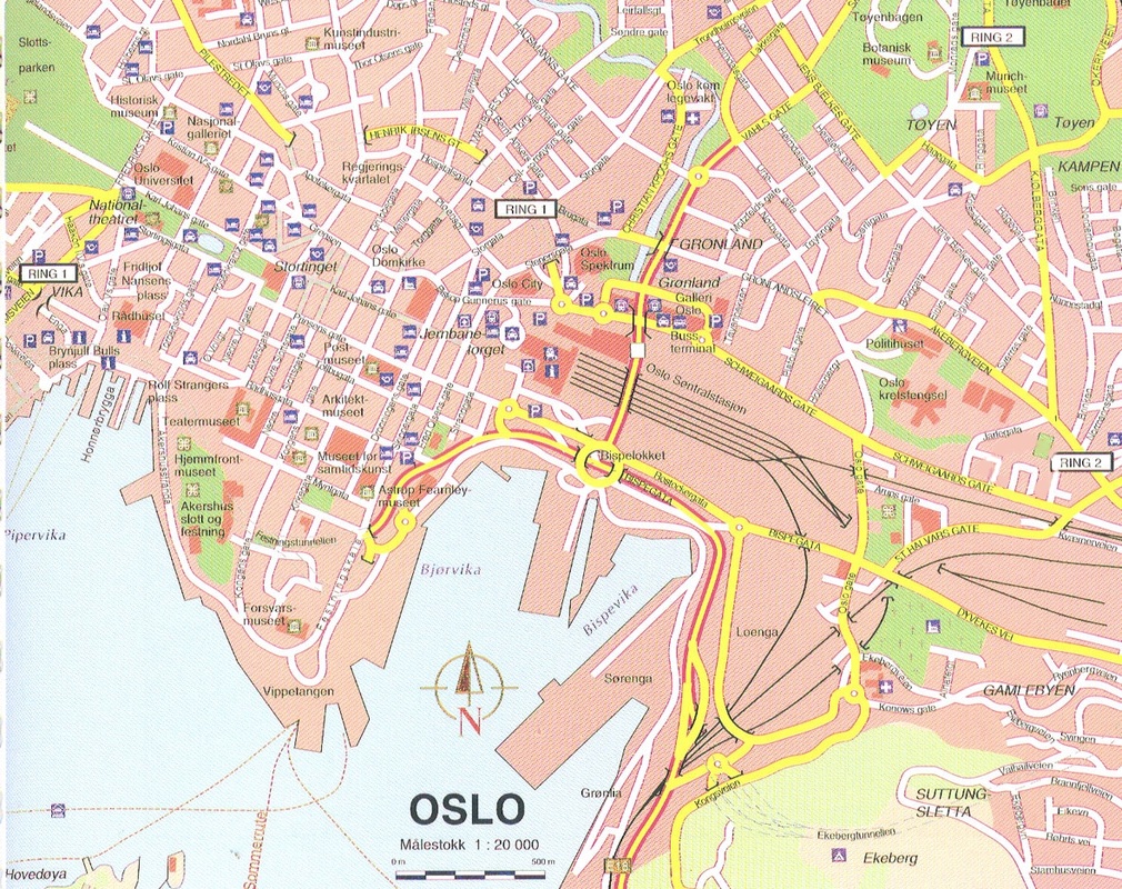 map of Oslo